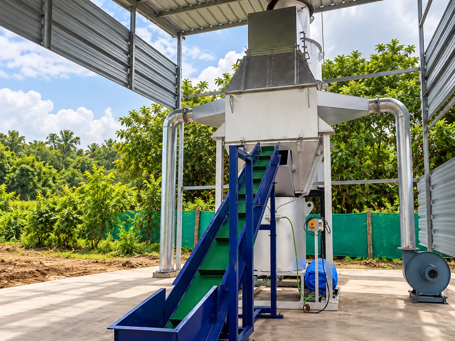 Small Municipal Installation, 1 TPD, Maharashtra (illustrative image)