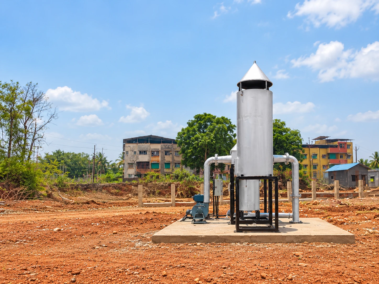 Small Municipal Installation, 1 TPD, Maharashtra (illustrative image)